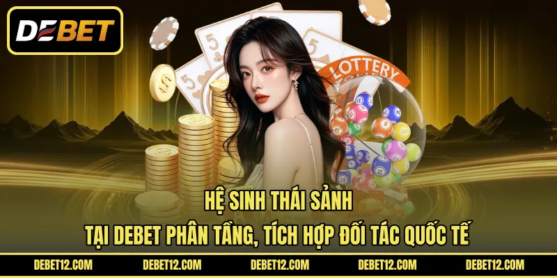 Hệ sinh thái DEBET với các sản phẩm ấn tượng