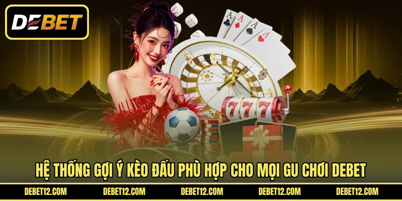 Hệ thống gợi ý kèo đấu phù hợp cho mọi gu chơi DEBET