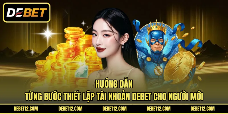 Hướng dẫn từng bước đăng ký - nạp vốn vào DEBET