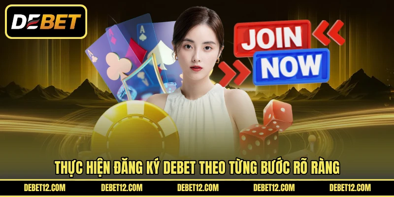 Thực hiện đăng ký DEBET theo từng bước rõ ràng